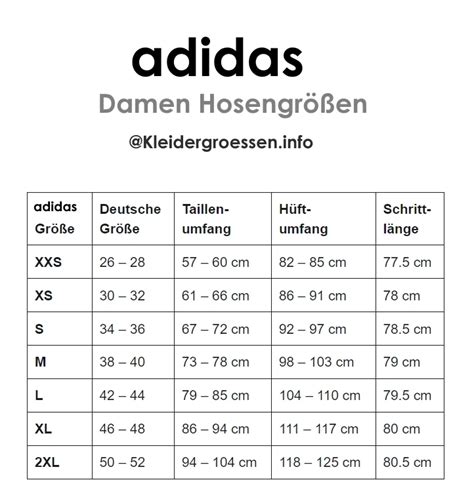 größentabelle adidas damen hosen|Adidas größentabelle damen.